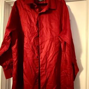 George Sateen Rich Red Shirt